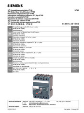 Siemens 3VT Serie Instructions De Service