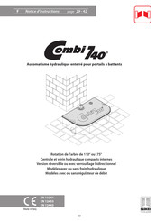 fadini COMBI 740 Notice D'instructions