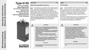 Burkert 6128 Notice D'utilisation