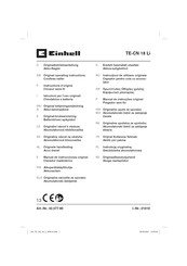 EINHELL TE-CN 18 Li Instructions D'origine