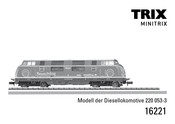 Trix MINITRIX 220 053-3 Mode D'emploi