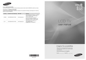 Samsung LN55C610 Guide De L'utilisateur