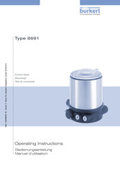 Burkert 8691 Manuel D'utilisation