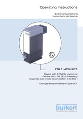 Burkert 6104 Instructions De Service