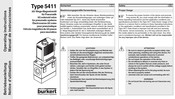 Burkert 5411 Notice D'utilisation