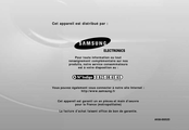 Samsung DVD-L100W Mode D'emploi
