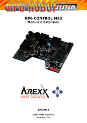 Arexx RP6 Manuel D'utilisation