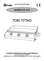 Somagic TOM 707543 Notice De Montage