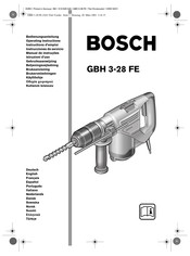Bosch GBH 3-28 FE Instructions D'emploi