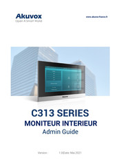 Akuvox C313 Série Guide D'administration