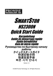 Promise Technology SmartStop NS2300N Guide De Démarrage Rapide