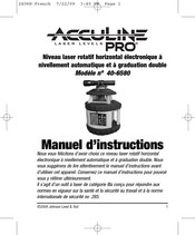 AccuLine PRO 40-6580 Manuel D'instructions