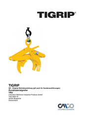 CMCO TIGRIP TRU 4,0/600 Traduction De Mode D'emploi