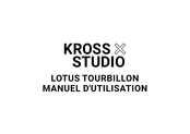 KROSS STUDIO LOTUS TOURBILLON Manuel D'utilisation