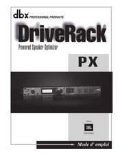 dbx DriveRack PX Mode D'emploi