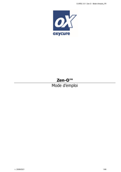 GCE Zen-O RS-00500C Mode D'emploi