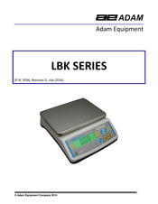 Adam Equipment LBK-30/65a Mode D'emploi