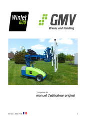 GMV Winlet 600 Manuel D'utilisateur