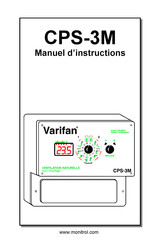 Varifan CPS-3M Manuel D'instructions