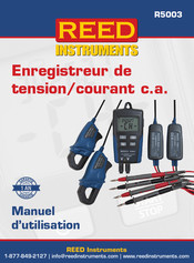 REED INSTRUMENTS R5003 Manuel D'utilisation