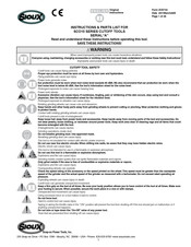 SIOUX SCO10 Serie Instructions