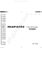 Marantz CC4003 Guide D'utilisation