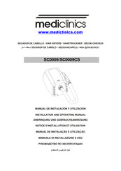 Mediclinics SC0009CS Notice D'installation Et Utilisation