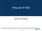 Escaux Polycom IP 650 Guide D'utilisateur