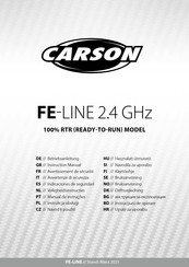 Carson FE-LINE Manuel D'instructions