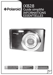 Polaroid iX828 Guide Simplifie