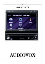 Audiovox VME 9114 TS Instructions