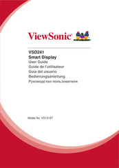 ViewSonic VS15197 Guide De L'utilisateur