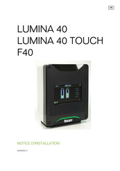 Fancom LUMINA 40 TOUCH Notice D'installation