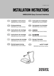 Volvo Penta 23194818 Instructions De Montage