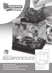 SuperFish aquaponics 23 Mode D'emploi