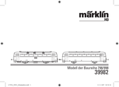 marklin 39982 Mode D'emploi