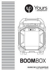 audiophony Yours BOOMBOX Guide De L'utilisateur