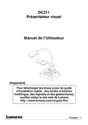 Lumens DC211 Manuel De L'utilisateur