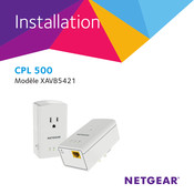 Netgear CPL 500 Manuel D'installation