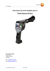 TESTO Sensor LD pro Instructions De Service