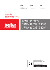 baltur SPARK 26 DSGW Notice D'instructions