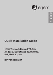 Eneo IPP-72A0030M0A Guide D'installation Rapide