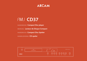 Arcam FMJ CD37 Manuel