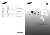 Samsung UA65HU8700 Mode D'emploi