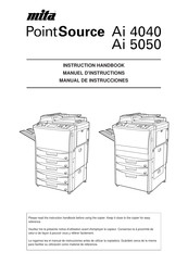 Mita PointSource Ai4040 Manuel D'instructions