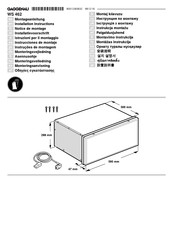 Gaggenau WS 462110 Notice De Montage