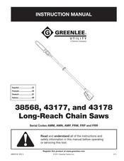 Textron Company Greenlee Utility 38568 Manuel D'instructions