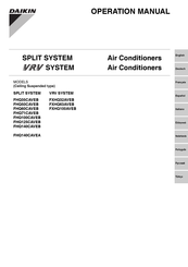 Daikin FHQ140CAVEA Instructions D'origine