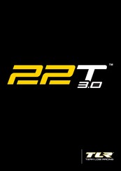 TLR 22T 3.0 Mode D'emploi