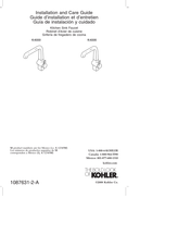 Kohler Evoke K-6335-VS Guide D'installation Et D'entretien
